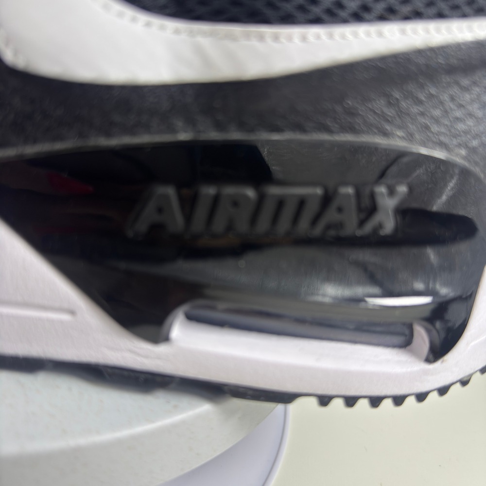 Nike Air Max SC Sneakers Cushioned Mesh Running Shoes Men Black White Size 15 - Picture 3 of 14